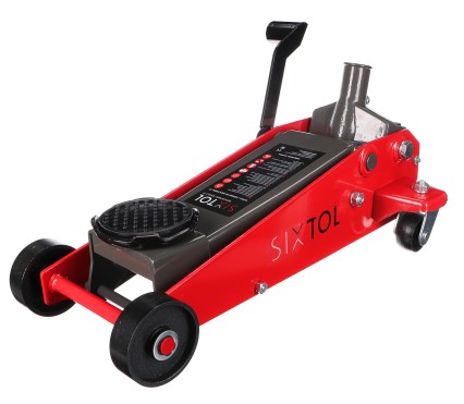 Cric idraulico mobile heavy-duty 3T con pedale SX JACK PEDAL 3T