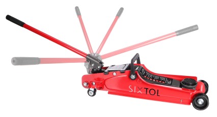 Sollevatore idraulico mobile 2,5 t a basso profilo SX JACK 2,5T 360