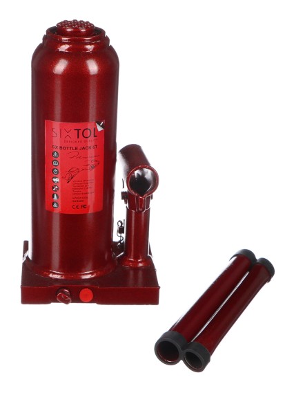 Cric idraulico tipo bottiglia SX BOTTLE JACK PREMIUM 6T