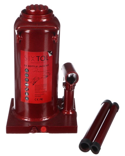 Jack idraulico bottiglia SX BOTTLE JACK PREMIUM 16T