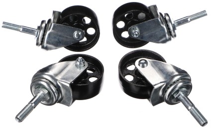 Ruote piroettanti per cric del cambio SX TRANSMISSION JACK 0,5T, 4 pz - ricambio
