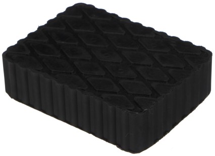 Piastra di gomma per cric JACK PAD 13, 160x120x40 mm