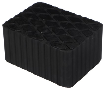 Piastra di gomma per cric JACK PAD 14, 160x120x80 mm