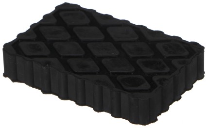 Supporto in gomma per cric auto JACK PAD 16, 120x80x20 mm