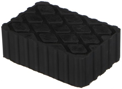 Supporto in gomma per cric auto JACK PAD 17, 120x80x40 mm