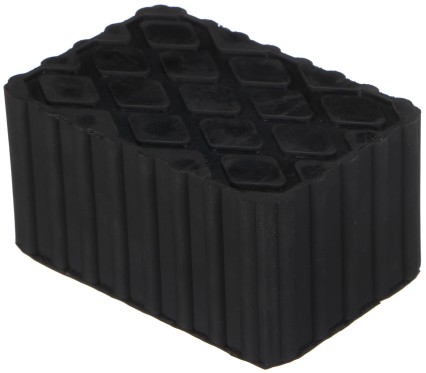 Supporto in gomma per cric auto JACK PAD 18, 120x80x60 mm