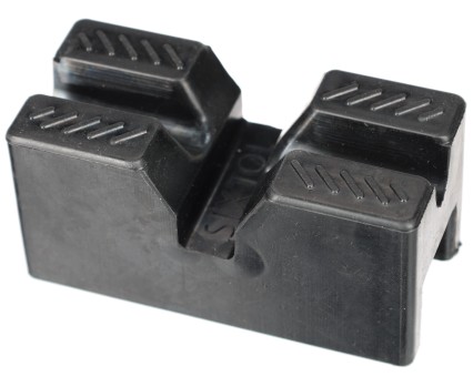 Piastra in gomma per supporto auto MECHANIC CAR STAND PRO 6T, 102×47×50 mm
