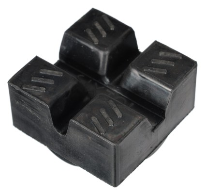 Piastra in gomma per sollevatore auto SX JACK SUV 2,5T, 62×62×44 mm