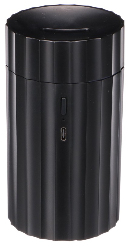 Diffusore aroma Car Flame per auto nero 100ml, USB-C, per portabicchieri