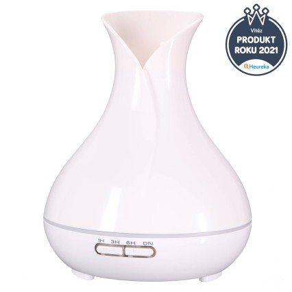Diffusore aroma Vulcan lucido bianco 350 ml