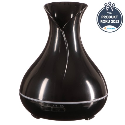 Diffusore aroma Vulcan nero lucido 350 ml