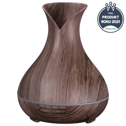 Diffusore di aromi Vulcan grigio legno 350ml