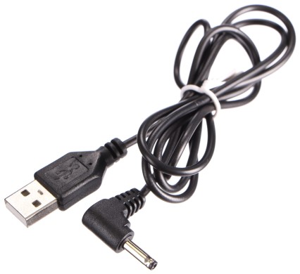Cavo di alimentazione USB di ricambio jack DC 3,5x1,35mm, per diffusori Flower e Ball