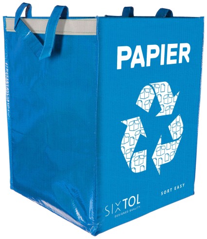Borsa per raccolta differenziata SORT EASY PAPIER, 30x30x40 cm, 36 l