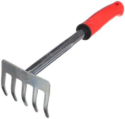 Rastrello a mano, lunghezza 290 mm, manico ergonomico