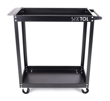 Carrello porta attrezzi MECHANIC TROLLEY ROGER BASIC, 2 ripiani