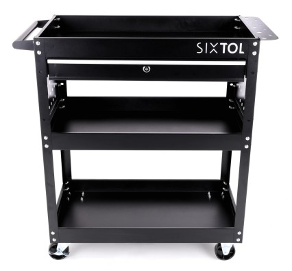 Carrello porta attrezzi MECHANIC TROLLEY ROGER DRAWER, 3 ripiani + 1 cassetto