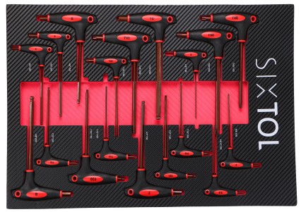Modulo con utensili per carrello da officina MECHANIC TOOL TRAY 5, 18 pezzi