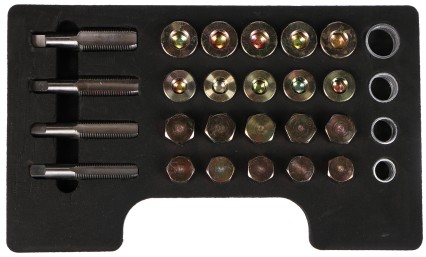 Set per riparazione filetti coppe dell'olio MECHANIC OIL PAN SET 64, 64 pezzi