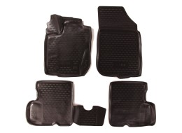 Tappetini in gomma per Kia Optima III Berlina (K5) (TF) (10-) (3D).