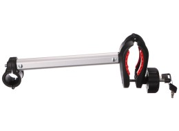 Braccio / supporto per telaio bici per portabici da gancio traino, lungo, lunghezza 24 cm - pezzo di