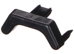 Tappo in plastica per la slitta del portabici BIKE 2 / 3 / 4, nero - pezzo di ricambio