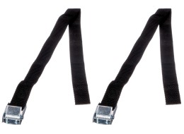 Cinghie di serraggio per il fissaggio di pneumatici per bici elettriche, lunghezza 650 mm, 2 pezzi -