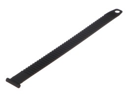 Cinturino di fissaggio per portabici da gancio, lunghezza 27cm, nero - ricambio