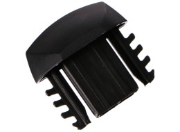 Tappo terminale in plastica per barra trasversale ROOF RACK IN / FIX, nero - pezzo di ricambio