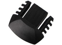 Terminale in plastica per barra trasversale ROOF RACK IN / FIX, nero - ricambio