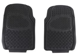 Tappetini auto universali in gomma CAR MAT UNI SET 1, anteriori, 2 pz