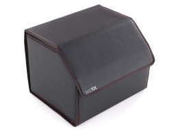 Organizer per il bagagliaio dell'auto CAR COMPACT LEATHER M, 1 scomparto, pieghevole, con coperchio
