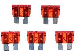 Set di fusibili a lama per auto MECHANIC FUSE SET 10A, 100 pezzi