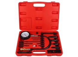 Set per il test della compressione dei motori diesel MECHANIC ENGINE TESTER 19, 0-70 bar, 19 pezzi