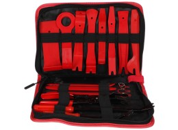Set multifunzionale per lo smontaggio di rivestimenti e interni MECHANIC TRIM SET 19, 19 pezzi