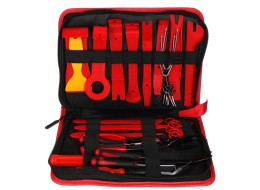 Set multifunzionale per lo smontaggio di rivestimenti e interni MECHANIC TRIM SET 38, 38 pezzi