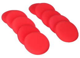 Set di pad lucidanti per cera auto CAR DETAILING WAX PAD 10, 10 pezzi
