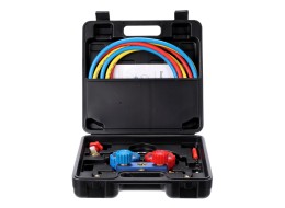 Set per la misurazione della pressione e della tenuta del climatizzatore auto MECHANIC AC TESTER 1