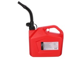 Tanica di plastica TANICETTA DI CARBURANTE MECCANICA ROSSA 5L, rossa
