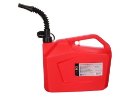 Tanica di plastica TANICETTA DI CARBURANTE MECCANICA ROSSA 10L, rossa