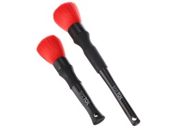 Set di pennelli di precisione per la pulizia dell'auto CAR DETAILING BRUSH 2 BASIC, 2 pz