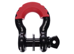 Grillo offroad con protezione in gomma CAR SHACKLE 1, portata 4,75 t