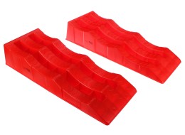 Rampe d'accesso per auto MECHANIC CAR RAMP 5T, 2 pz, rosso
