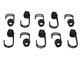 Ganci per cinghie di fissaggio/elastici CARGO CORD, doppi, 10 pz - ricambio
