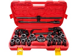 Set di bussole MECHANIC WRENCH SET 3, heavy-duty, 26 pz