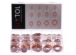 Set di rondelle di tenuta in rame MECHANIC RING SET 2, M5–M20, 300 pz