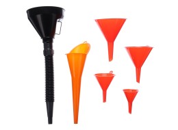 Set di imbuti per rabbocco liquidi MECHANIC FUNNEL SET 2, 6 ks
