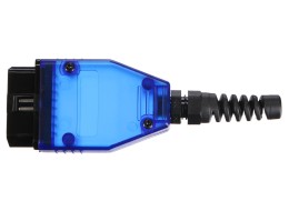 Spina OBD-II a 16 pin per montaggio di cavo personalizzato MECHANIC CABLE 31, blu