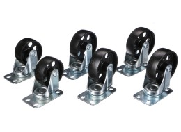 Ruote girevoli per argano da officina MECHANIC CRANE 2T, 6 pezzi - pezzo di ricambio