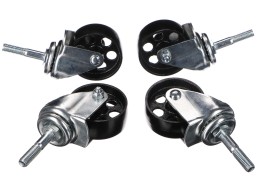 Ruote piroettanti per cric del cambio SX TRANSMISSION JACK 0,5T, 4 pz - ricambio